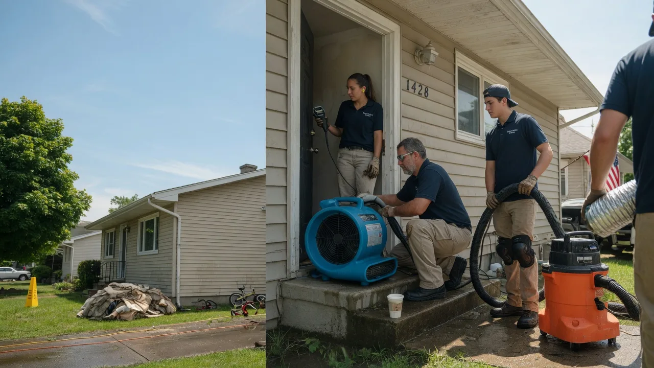 Water Damage Restoration in New Paris, PA near me